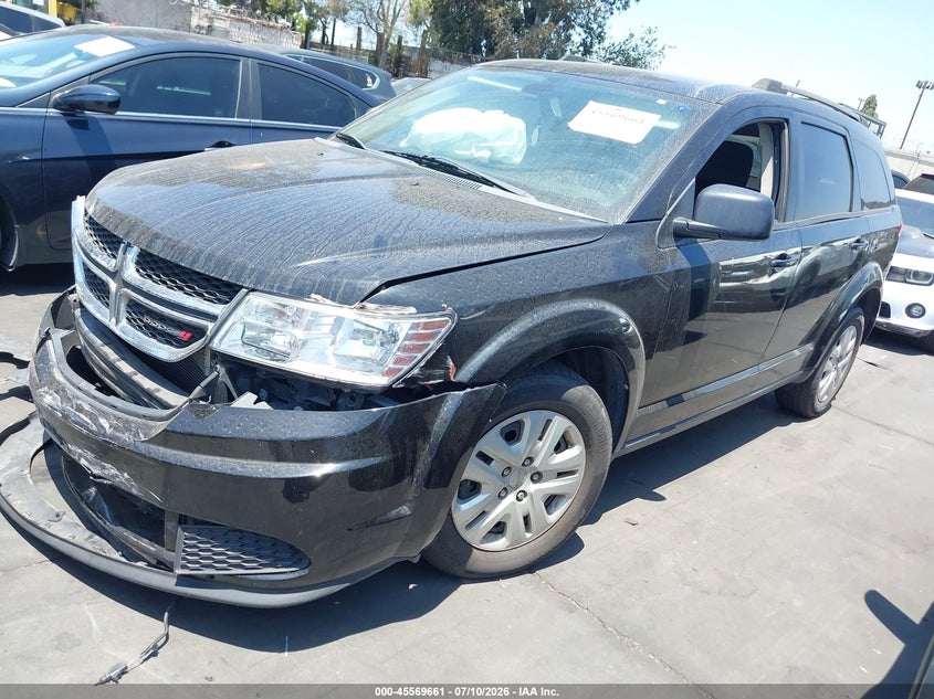 2018 Dodge Journey, Удар спереди, IAAI, VIN 3C4PDCAB8JT445630 — фото 2