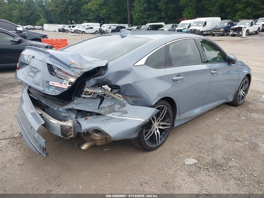 2022 HONDA ACCORD HYBRID auction photo 4