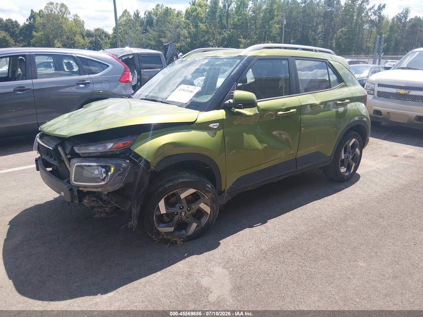 2021 Hyundai Venue Sel VIN: KMHRC8A37MU116697 Lot: 45569686