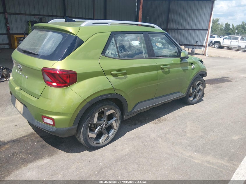 2021 Hyundai Venue Sel VIN: KMHRC8A37MU116697 Lot: 45569686