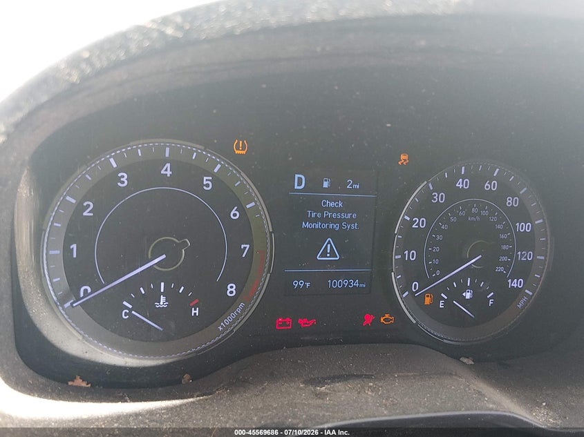 2021 Hyundai Venue Sel VIN: KMHRC8A37MU116697 Lot: 45569686