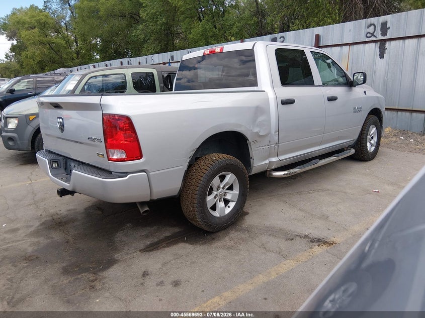 Vin: 1c6rr7kgxjs300349, lot: 46068022, ram 1500 express  4x4 5'7 box 20184