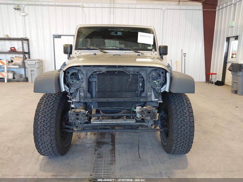 2016 Jeep Wrangler Unlimited Sport VIN: 1C4BJWDG3GL109500 Lot: 45569701