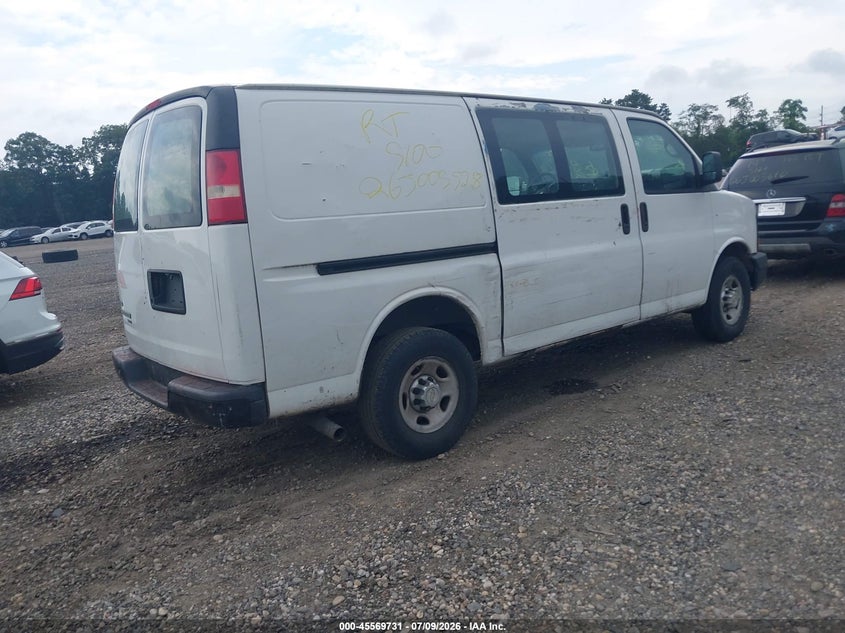 Vin: 1gcwgfca0b1127244, lot: 46068060, chevrolet express 2500 work van 20114
