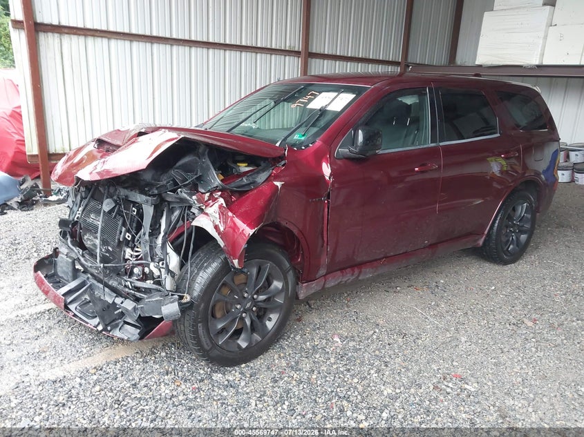 Vin: 1c4sdjct8mc765132, lot: 46068076, dodge durango r/t awd 20212