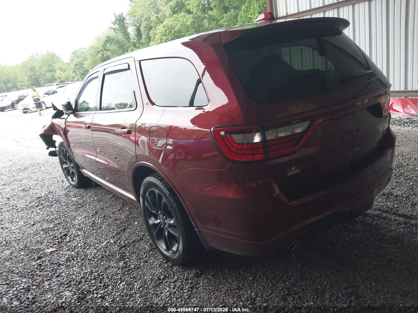 Vin: 1c4sdjct8mc765132, lot: 46068076, dodge durango r/t awd 20213