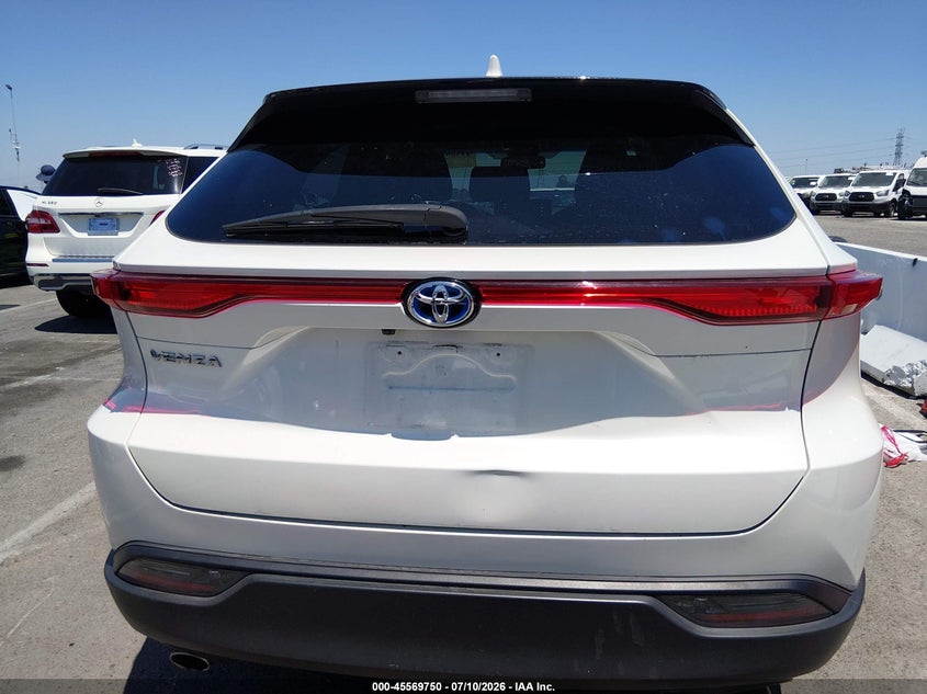 2021 Toyota Venza Le VIN: JTEAAAAH9MJ085864 Lot: 45569750