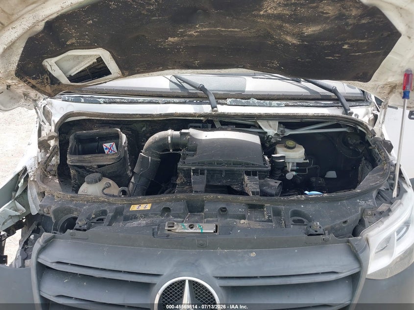 2022 Mercedes-Benz Sprinter 2500 High Roof I4 VIN: W1Y40CHY4NT104408 Lot: 45569814