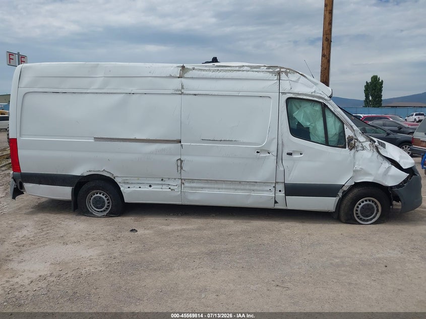 2022 Mercedes-Benz Sprinter 2500 High Roof I4 VIN: W1Y40CHY4NT104408 Lot: 45569814