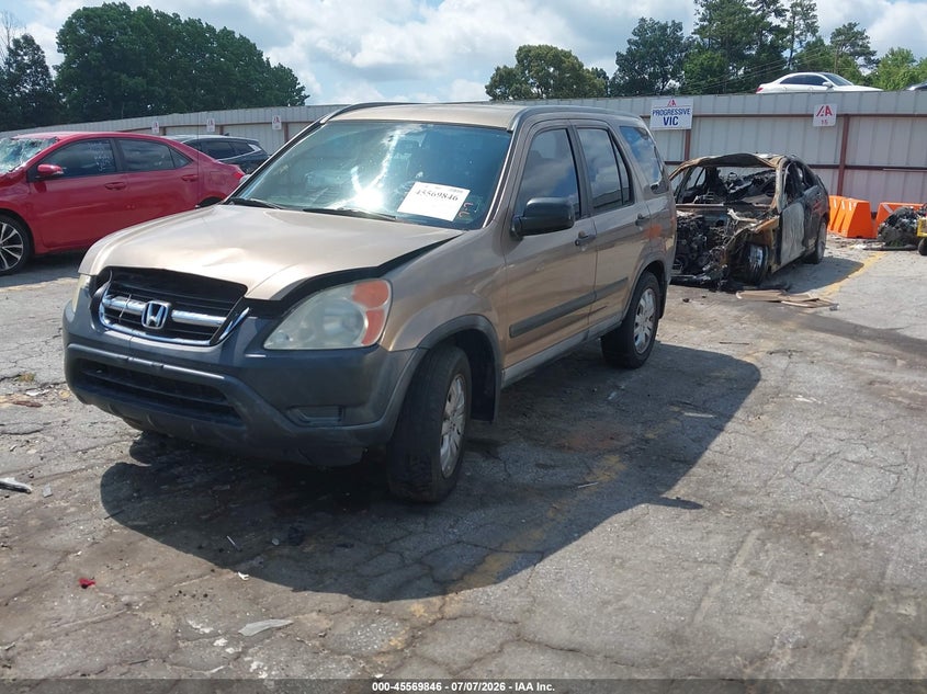 2003 Honda CR-V, Right Rear, IAAI, VIN SHSRD68453U106674 — photo 2