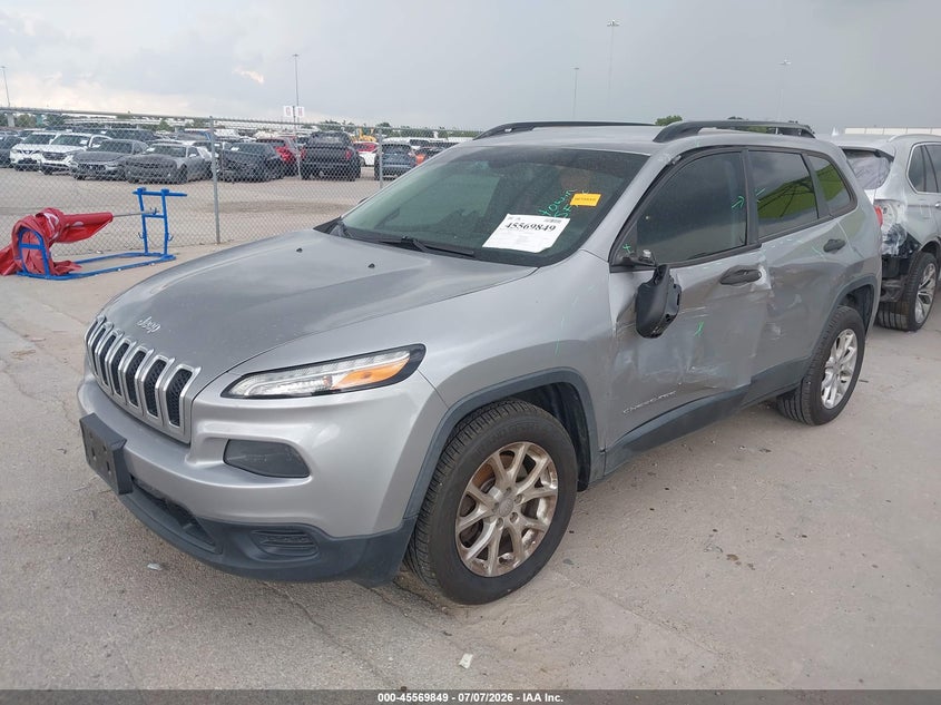 2015 JEEP CHEROKEE SPORT UTILITY VEHICLE 2.4L I-4 VVT, 184HP