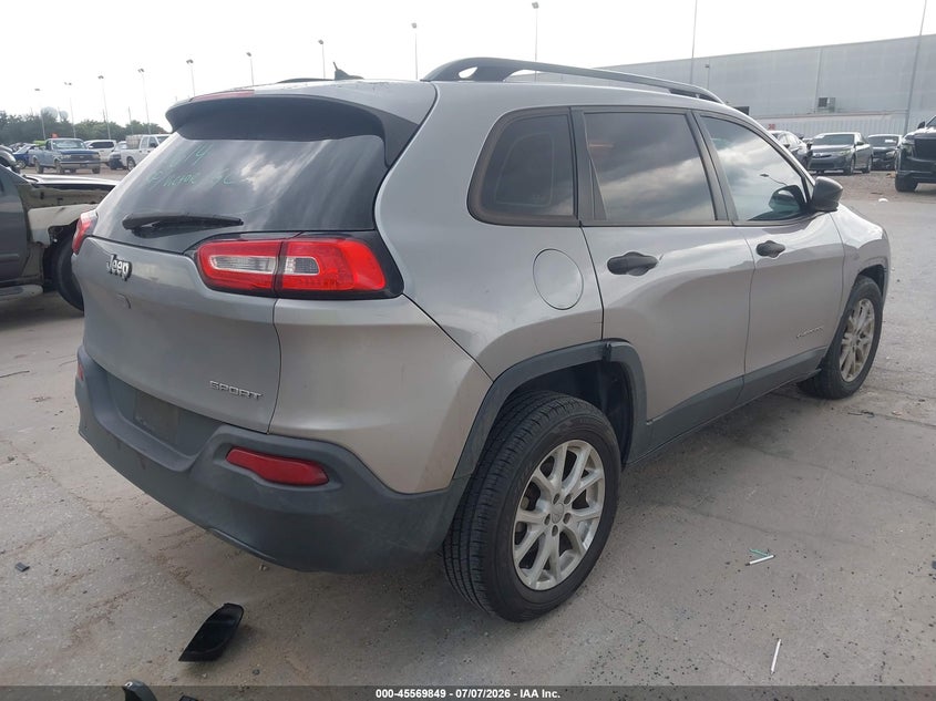 2015 JEEP CHEROKEE auction photo 4