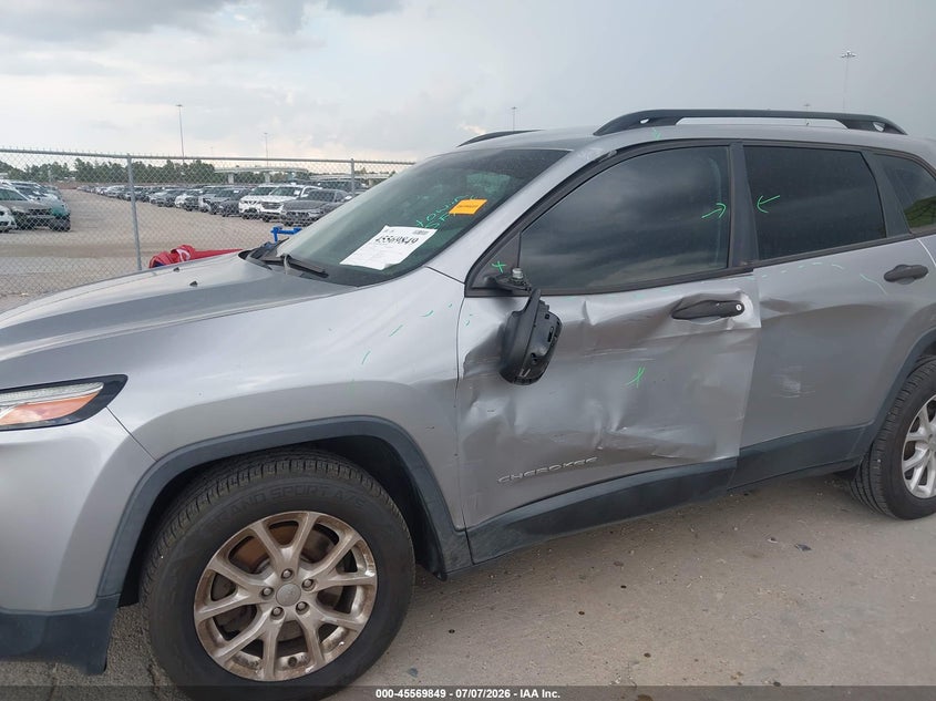 2015 JEEP CHEROKEE auction photo 6