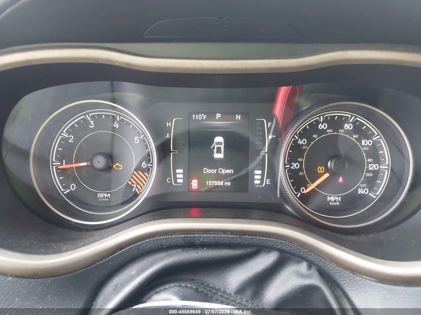 2015 JEEP CHEROKEE auction photo 7