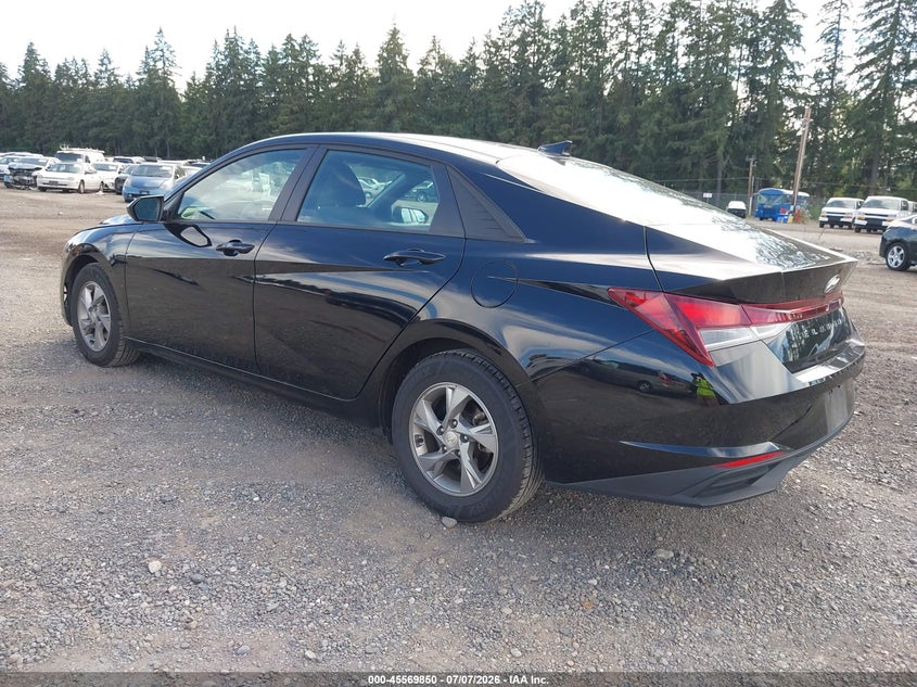 2021 HYUNDAI ELANTRA auction photo 3