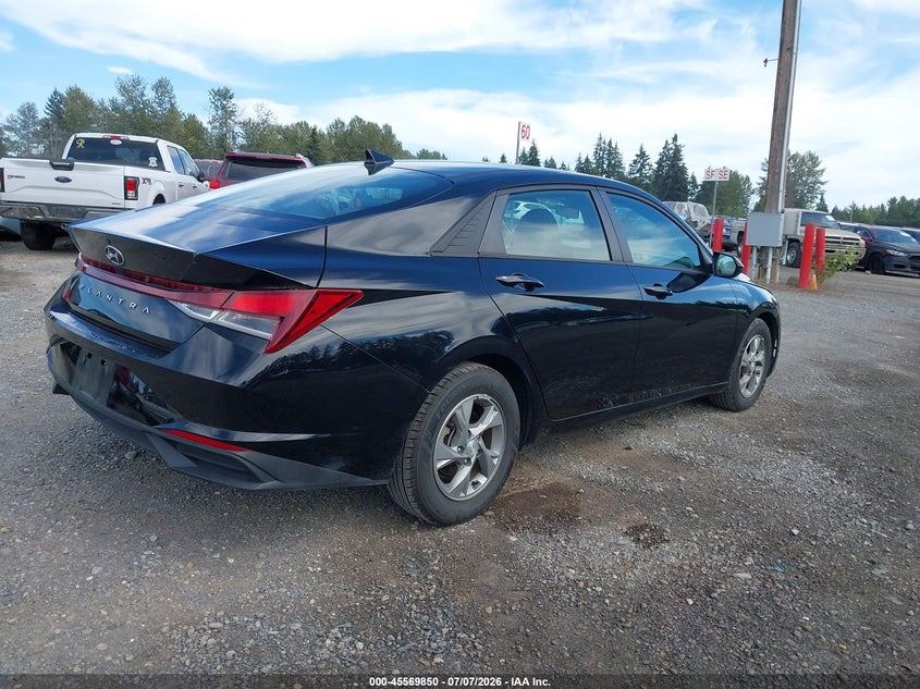 2021 HYUNDAI ELANTRA auction photo 4
