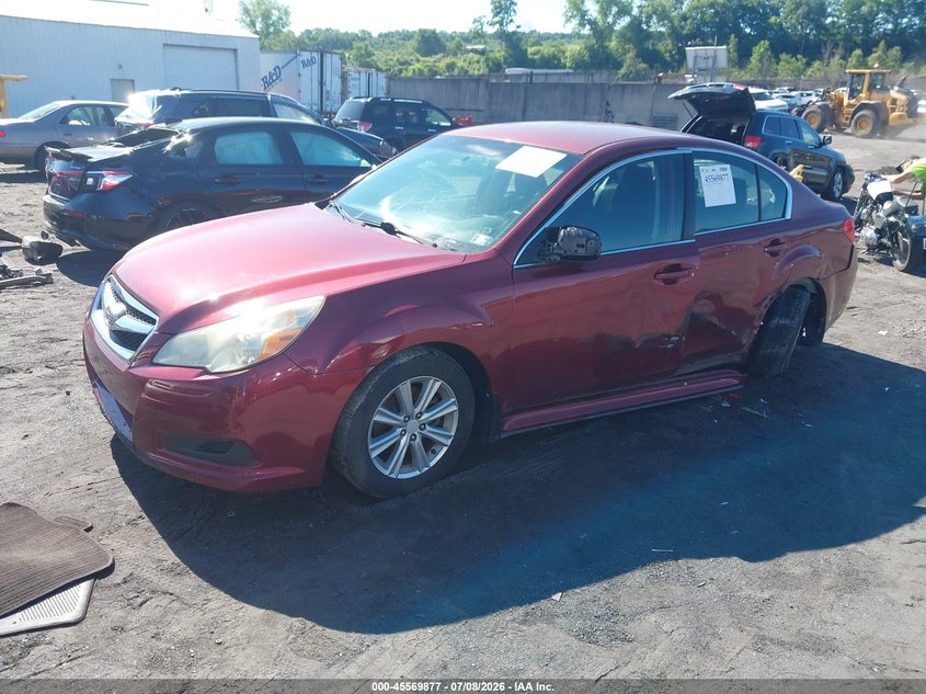 2010 SUBARU LEGACY auction photo 2