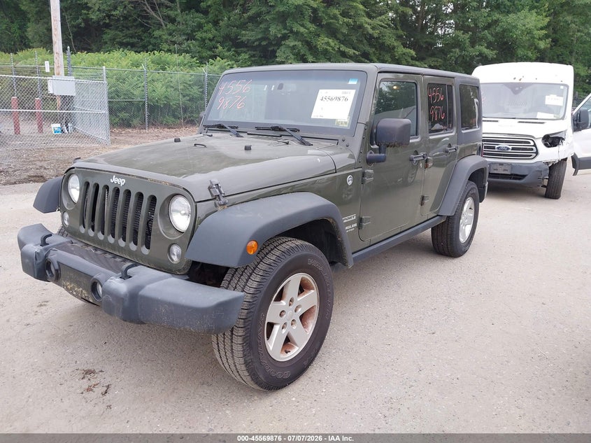 2015 Jeep Wrangler Unlimited Sport 1C4BJWDG2FL768103 photo 1