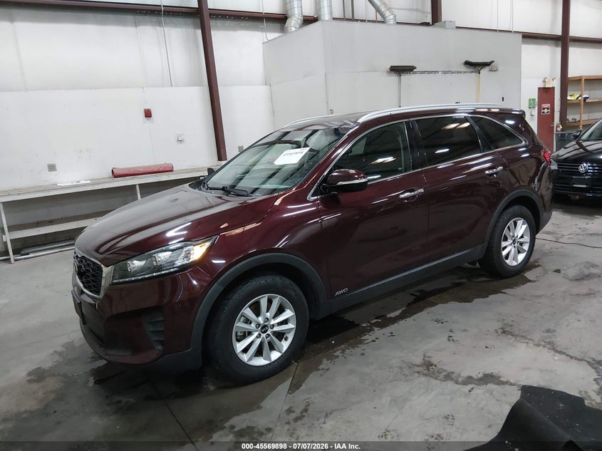 2019 KIA SORENTO auction photo 2