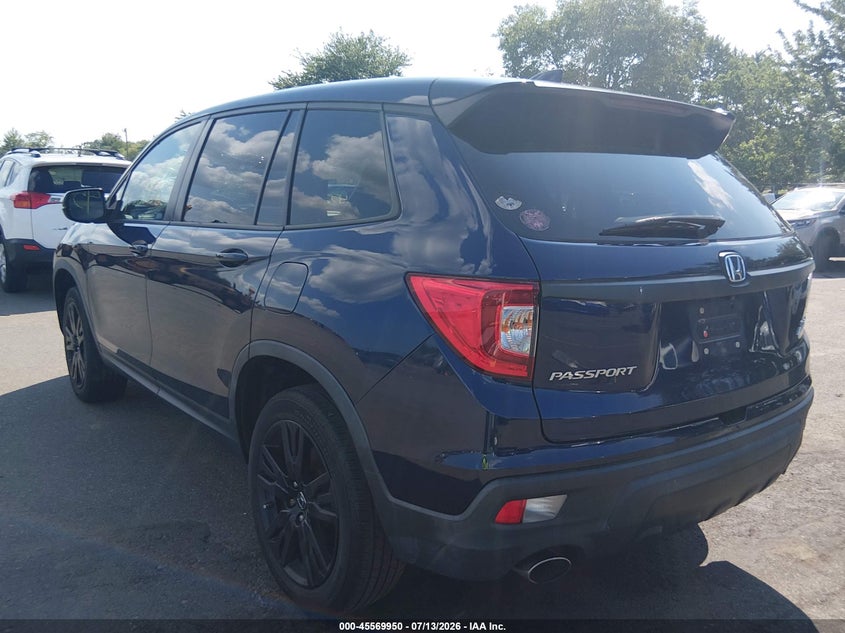 2019 HONDA PASSPORT auction photo 3