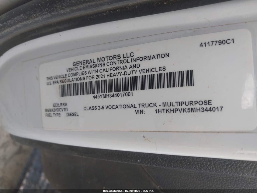 2021 CHEVROLET SILVERADO 4500HD auction photo 8