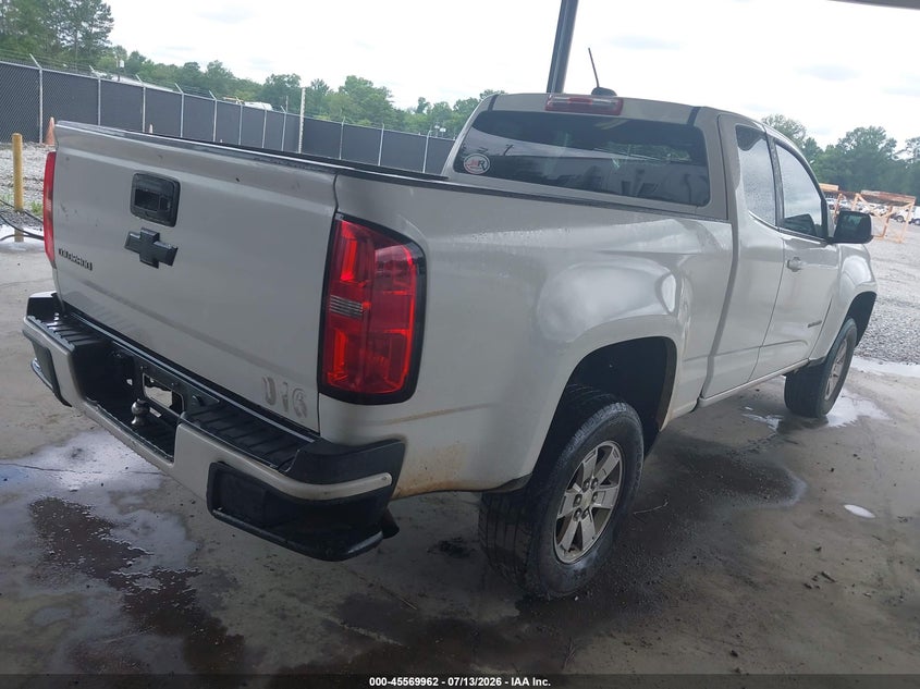 Vin: 1gchsaea7f1153949, lot: 46068291, chevrolet colorado wt 20154