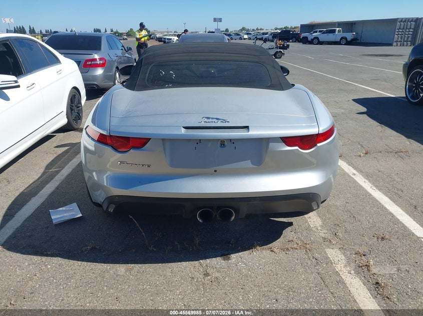 2016 Jaguar F-Type VIN: SAJWA6ET6G8K30314 Lot: 45569985