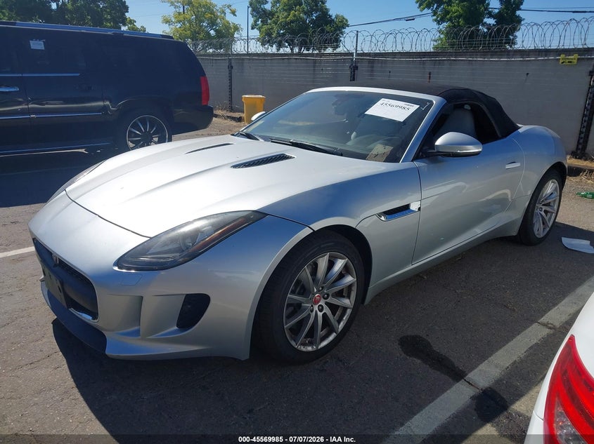 2016 Jaguar F-Type SAJWA6ET6G8K30314 photo 1