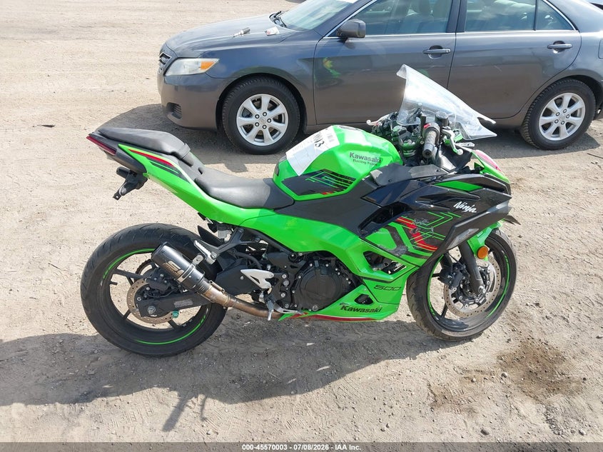 2024 Kawasaki Ex500 A/B VIN: ML5EXGJ19RDA13236 Lot: 45570003