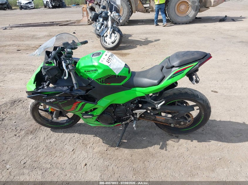 2024 Kawasaki Ex500 A/B VIN: ML5EXGJ19RDA13236 Lot: 45570003