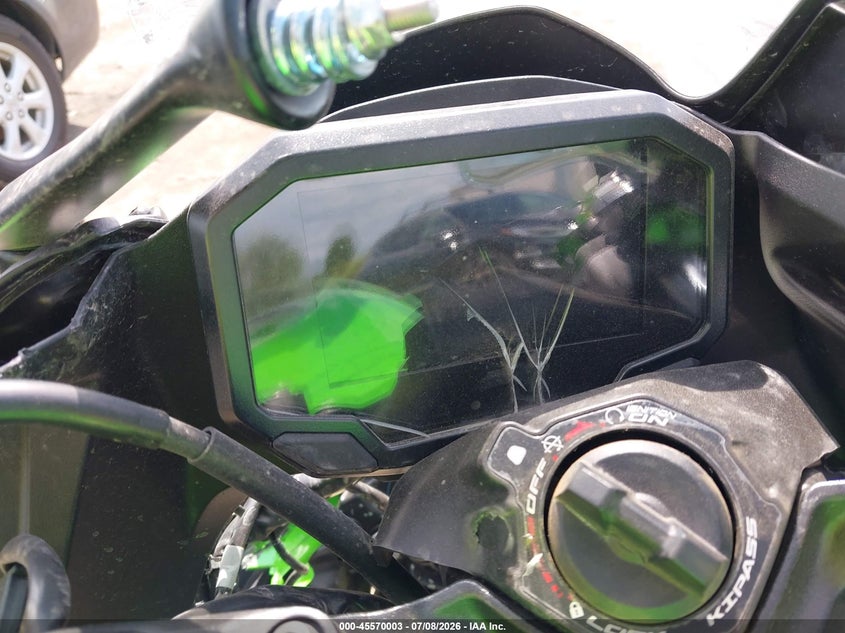 2024 Kawasaki Ex500 A/B VIN: ML5EXGJ19RDA13236 Lot: 45570003