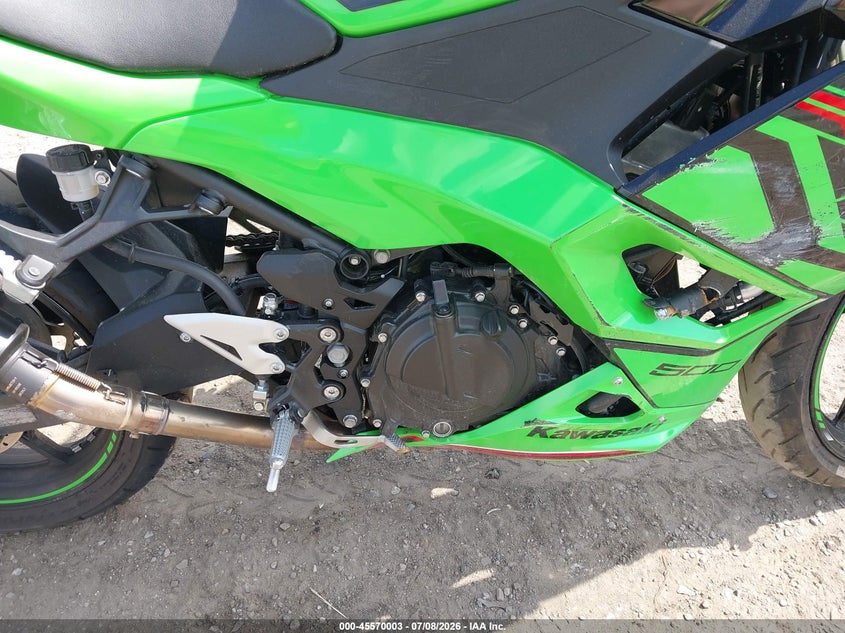 2024 Kawasaki Ex500 A/B VIN: ML5EXGJ19RDA13236 Lot: 45570003