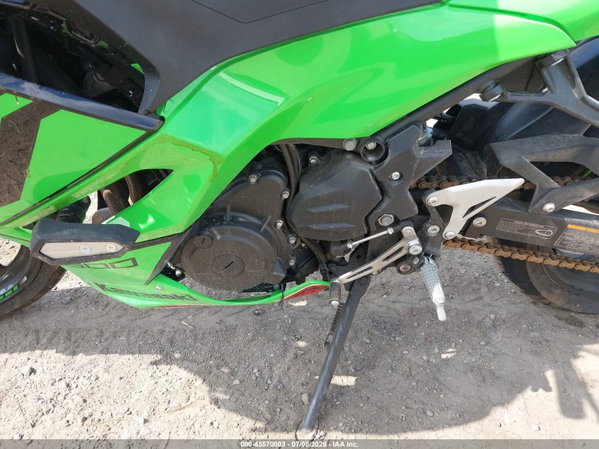 2024 Kawasaki Ex500 A/B VIN: ML5EXGJ19RDA13236 Lot: 45570003