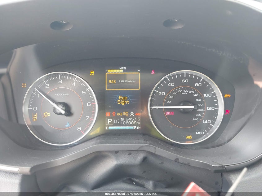 2021 SUBARU CROSSTREK auction photo 7