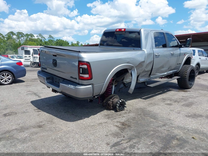 Vin: 3c6ur5nl7lg211484, lot: 46068345, ram 2500 laramie  4x4 6'4 box 20204
