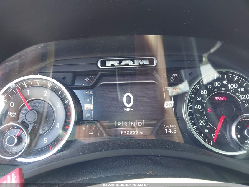 2020 RAM 2500 TRUCK 6.7L I-6 DI, TURBO, 370HP