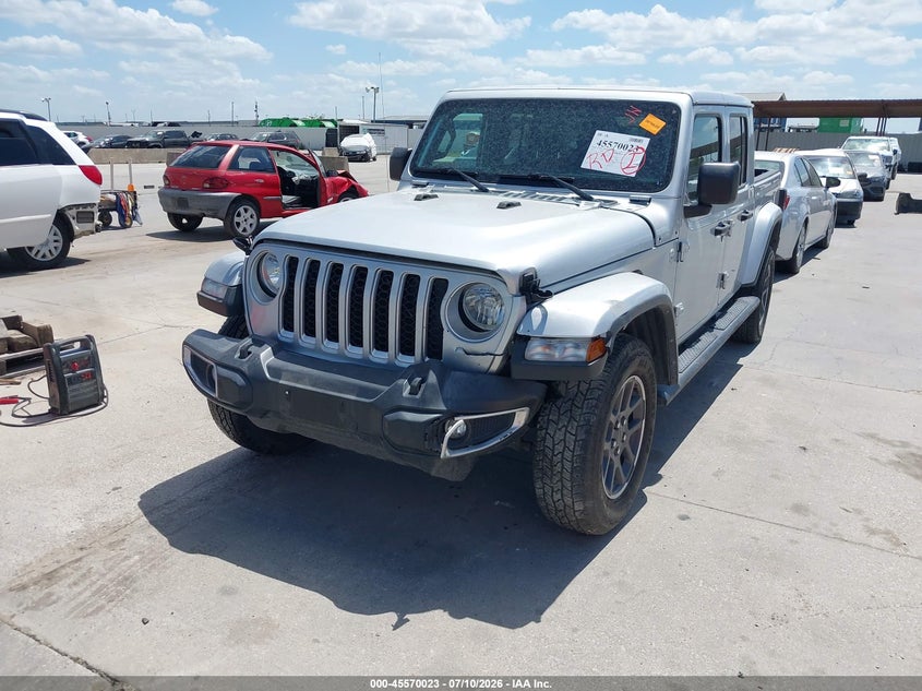 Vin: 1c6hjtfg7pl514031, lot: 46068352, jeep gladiator overland 4x4 20232