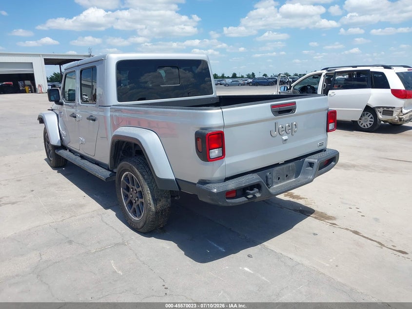 Vin: 1c6hjtfg7pl514031, lot: 46068352, jeep gladiator overland 4x4 20233