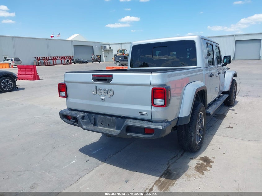 Vin: 1c6hjtfg7pl514031, lot: 46068352, jeep gladiator overland 4x4 20234