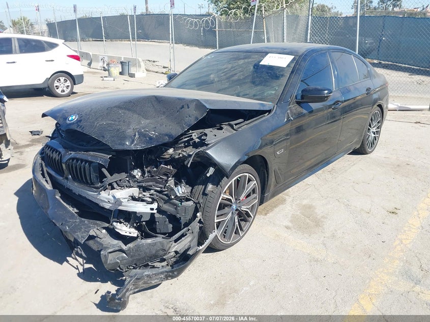 Vin: wba13ag06nch76498, lot: 46068366, bmw 530e 20222