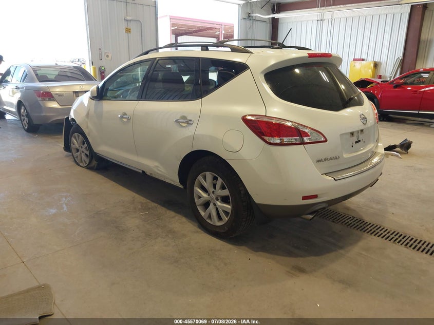Vin: jn8az1mw7cw208896, lot: 46068398, nissan murano sl 20123
