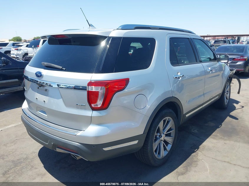 Vin: 1fm5k8f86jga89251, lot: 46068404, ford explorer limited 20184
