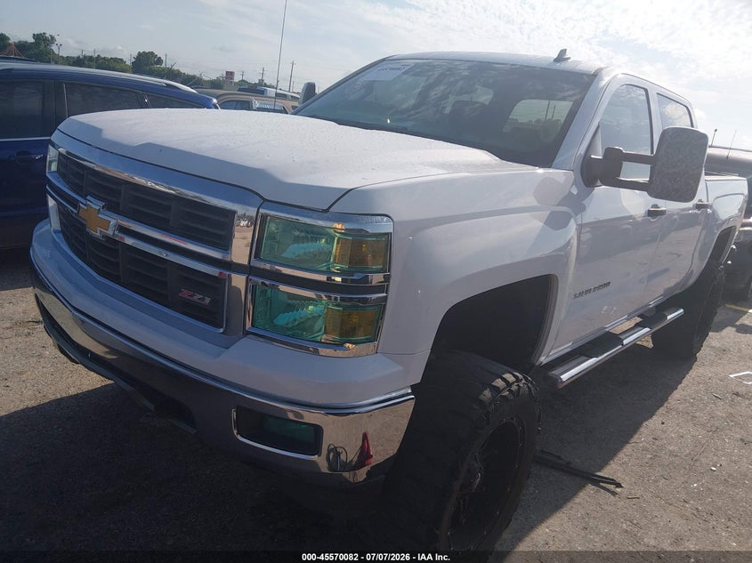 2014 Chevrolet Silverado 1500 Lt 3GCUKREC7EG523568 photo 1