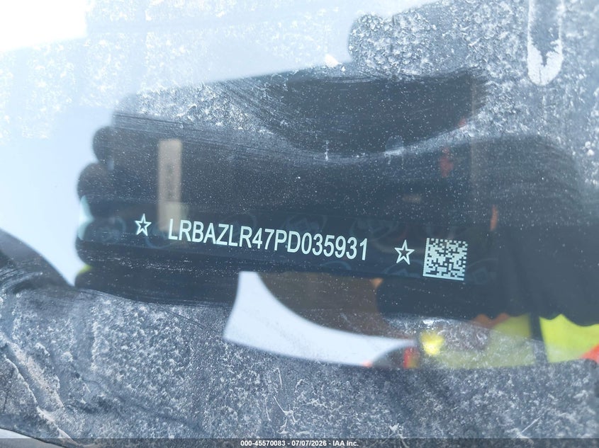 2023 Buick Envision Preferred Fwd VIN: LRBAZLR47PD035931 Lot: 45570083