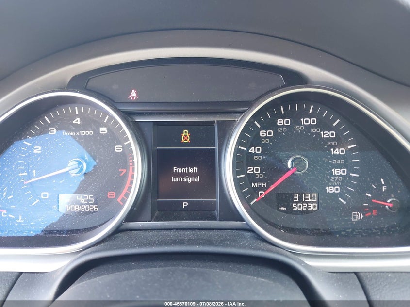 2015 Audi Q7 3.0T Premium VIN: WA1LGAFE9FD027095 Lot: 45570109
