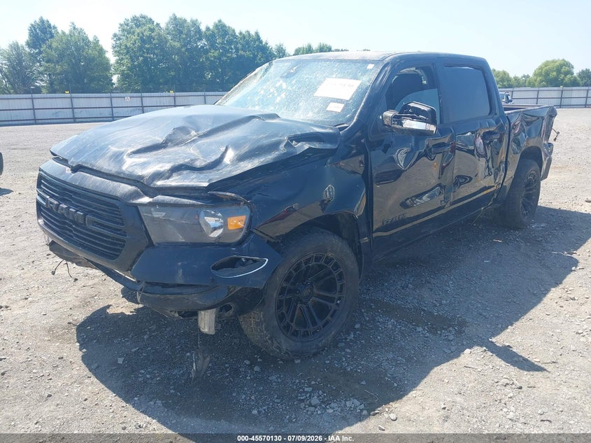 Vin: 1c6srfft7mn535944, lot: 46068459, ram 1500 lone star  4x4 5'7 box 20212