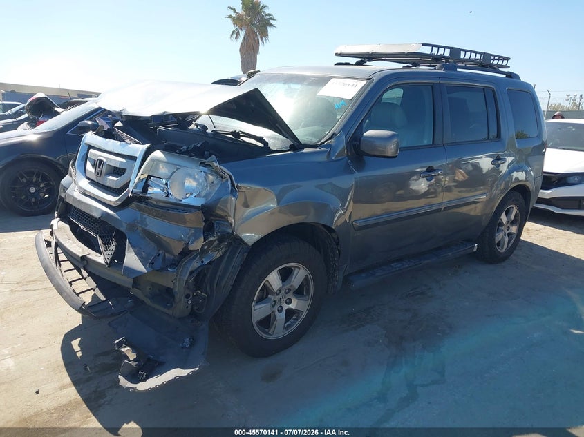 Vin: 5fnyf4h79bb055075, lot: 46068470, honda pilot ex-l 20112