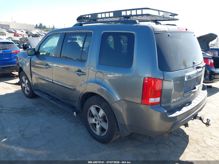 Vin: 5fnyf4h79bb055075, lot: 46068470, honda pilot ex-l 20113