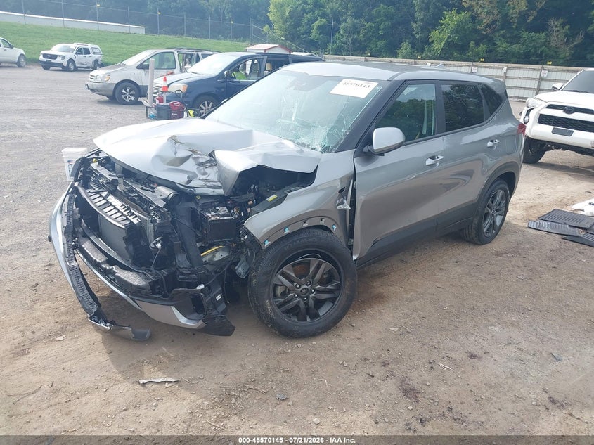 Vin: kndepcaa8p7432573, lot: 46068476, kia seltos lx 20232