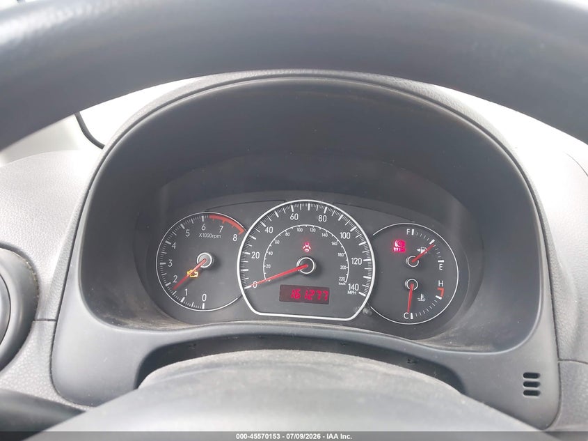 2009 SUZUKI SX4 auction photo 7
